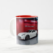Nissan 370ZX Nismo Zweifarbige Tasse (Vorderseite Links)