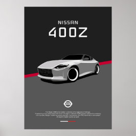 Nissan 400Z Poster