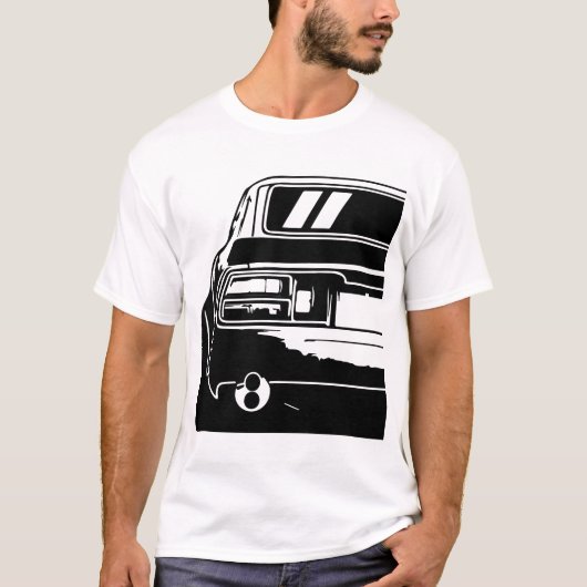 Nissan Datsun 280Z Classic JDM Auto Illustration D T-Shirt (Vorderseite)