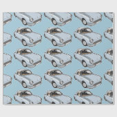 Nissan Figaro Pale Aqua Geschenkpapier (Flach)