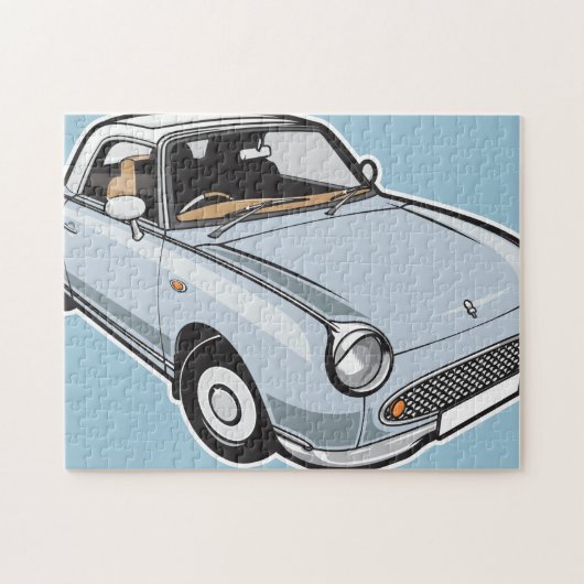 Nissan Figaro Pale Aqua Puzzle (Horizontal)