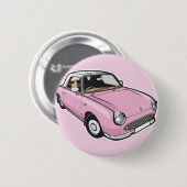 Nissan Figaro Rosa Button (Vorne & Hinten)