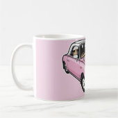 Nissan Figaro-Rosa Kaffeetasse (Links)