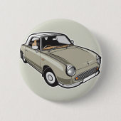 Nissan Figaro Topaz Mist Button (Vorderseite)
