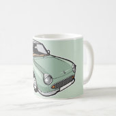 Nissan Figarosmaragdgrün Kaffeetasse (VorderseiteRechts)