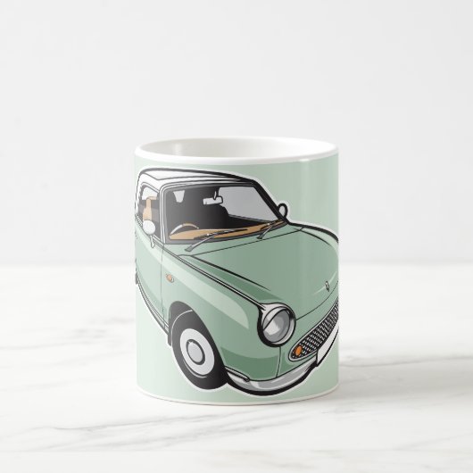 Nissan Figarosmaragdgrün Kaffeetasse (Mittel)