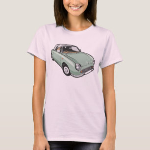Nissan Figarosmaragdgrün T-Shirt