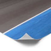 Nissan GT-R35 auf der Strecke Poster (Ecke)