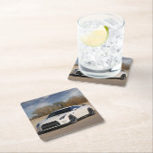 Nissan GT-R 2014 Rechteckiger Pappuntersetzer (Vor Ort)