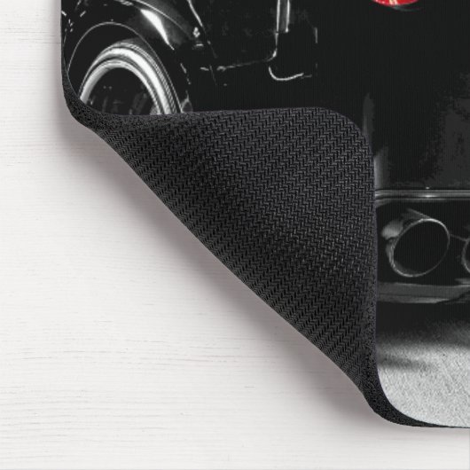 Nissan GT-R High Quality Black Mousepad (Ecke)