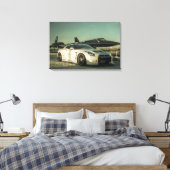 NISSAN GT-R LIBERTY WALK MIT SR-71 BLACKBIRD LEINWANDDRUCK (Insitu (Schlafzimmer))