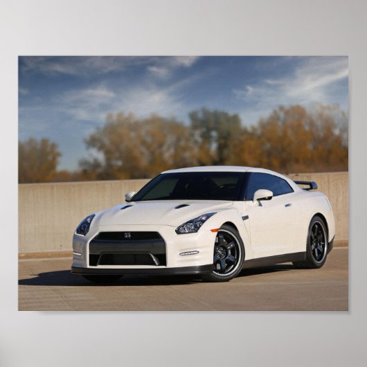 NISSAN GT-R POSTER (Vorne)