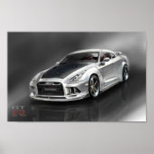 Nissan GT-R Poster (Vorne)