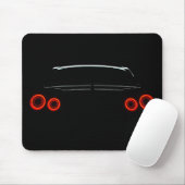Nissan GT-R-Rücklichter Mousepad (Mit Mouse)