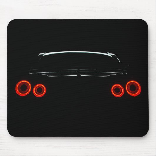 Nissan GT-R-Rücklichter Mousepad (Vorne)