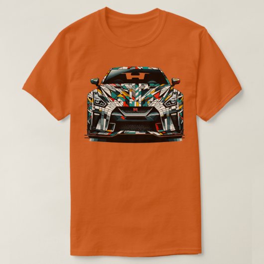 Nissan GTR 21 T-Shirt (Design vorne)