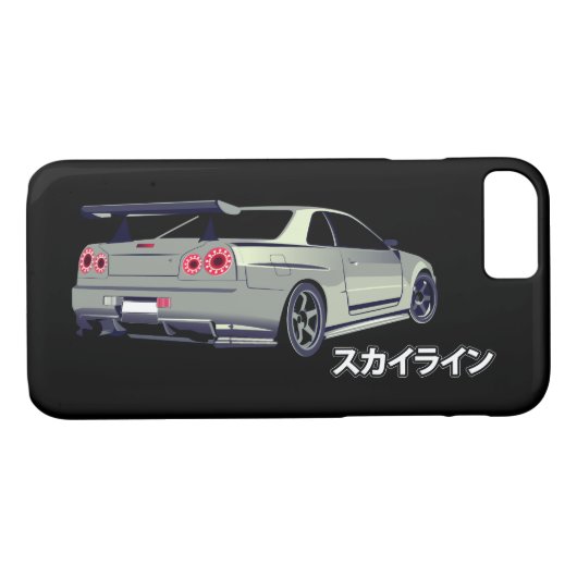 Nissan GTR phonecase r34 Case-Mate iPhone Hülle (Rückseite (Horizontal))