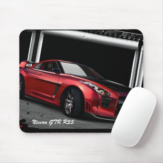 Nissan GTR R35- Mousepad (Mit Mouse)