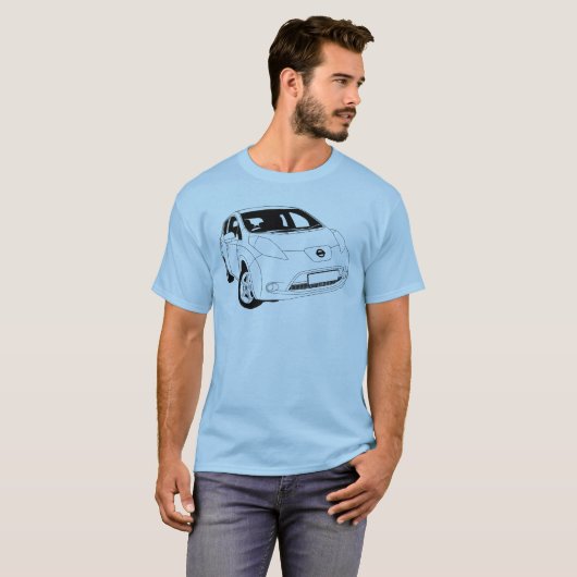 Nissan Leaf T - Shirt (Vorne ganz)