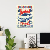 Nissan Micra K11 Poster (Heimbüro)