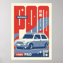 Nissan Pao Poster