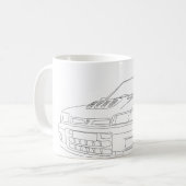 Nissan Pulsar GTiR Kaffeetasse (Vorderseite Links)