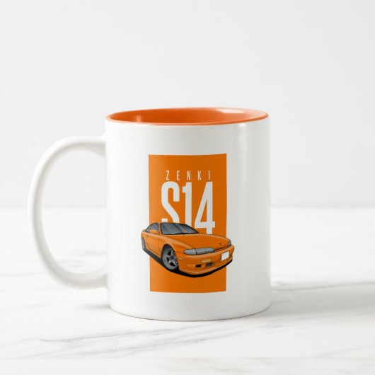 Nissan S14 Silvia Zenki Zweifarbige Tasse (Links)