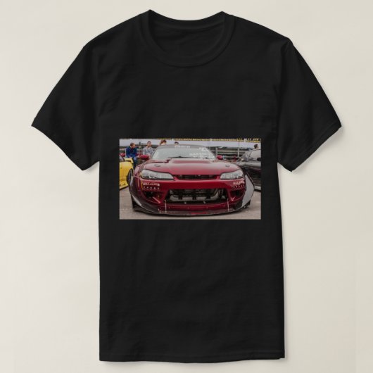 Nissan S15 Silvia - Drift Car (vorne) T-Shirt (Design vorne)