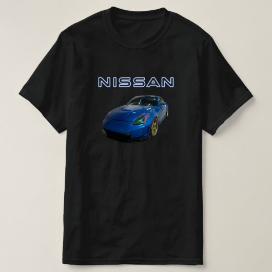 Nissan Schwarz T-Shirt (Design vorne)