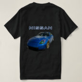 Nissan Schwarz T-Shirt (Design Rückseite)