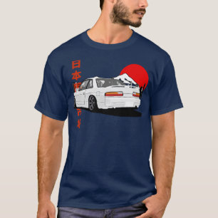 Nissan Silvia S13 Back View T-Shirt