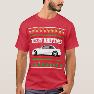 Nissan Silvia S13 Frohe Weihnachten T-Shirt