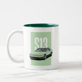 Nissan Silvia S13 Zweifarbige Tasse
