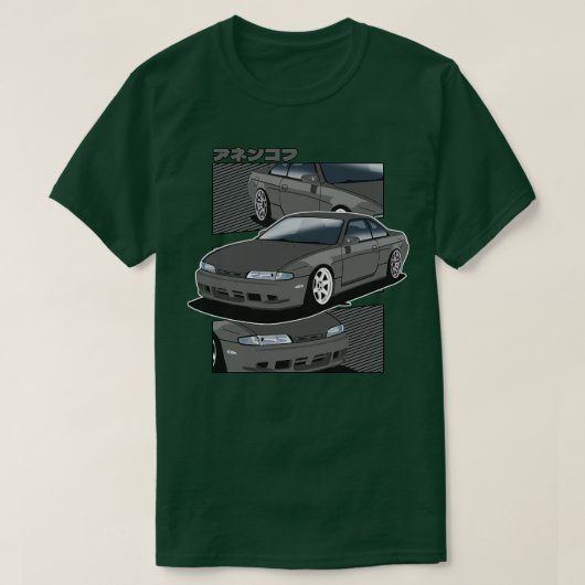 Nissan Silvia S14 Zenki T-Shirt (Design vorne)