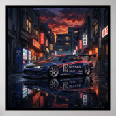 Nissan Silvia S15 JTCC Poster (Vorne)