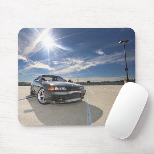 NISSAN SKYLINE 1989 R32 GT-r Mousepad (Mit Mouse)