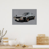 Nissan Skyline 2000GT-R Poster (Küche)