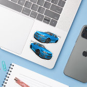 Nissan Skyline Car Sticker (Laptop mit iPhone)