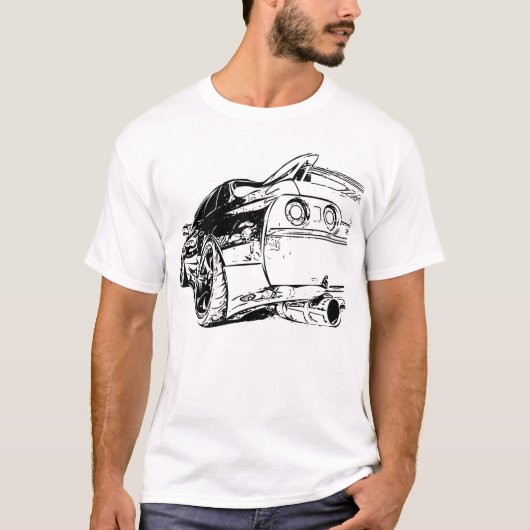 Nissan SKYLINE Graphic T-Shirt (Vorderseite)