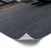 Nissan Skyline GT-R34 in Downtown Los Angeles Poster (Ecke)