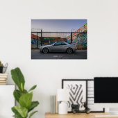 Nissan Skyline GT-R34 in Downtown Los Angeles Poster (Heimbüro)