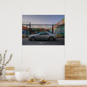 Nissan Skyline GT-R34 in Downtown Los Angeles Poster (Küche)