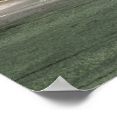 Nissan Skyline GT-R34 in Downtown Los Angeles Poster (Ecke)