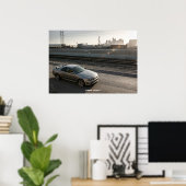 Nissan Skyline GT-R34 in Downtown Los Angeles Poster (Heimbüro)