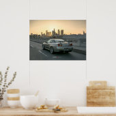 Nissan Skyline GT-R34 in Downtown Los Angeles Poster (Küche)