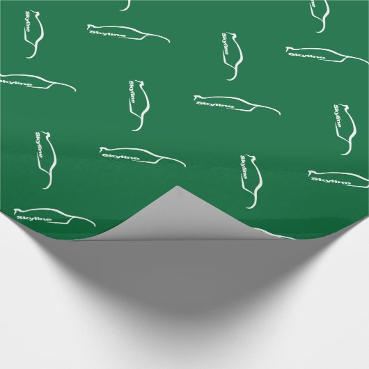 Nissan Skyline GT-r Geschenkpapier (Ecke)