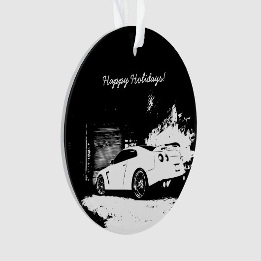 Nissan Skyline GT-r hintere Ansicht Ornament (Vorderseite)