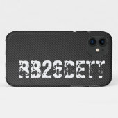 Nissan Skyline GT-r RB26DETT Motor-Code Case-Mate iPhone Hülle (Rückseite (Horizontal))