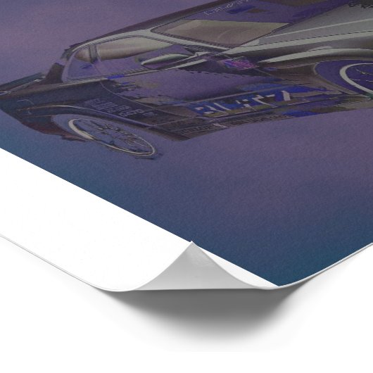 NISSAN SKYLINE POSTER (Ecke)