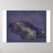 NISSAN SKYLINE POSTER (Vorne)